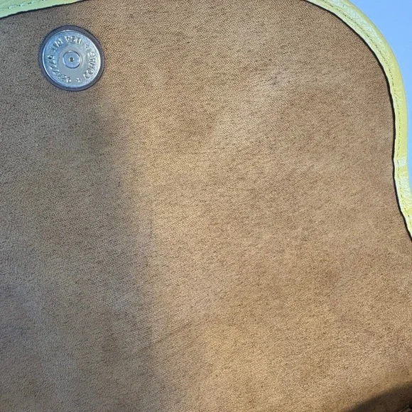 Coach Lonnie Crossbody Bag In Signature Jacquard Gold/Retro Yellow C8307 - Picture 16 of 16